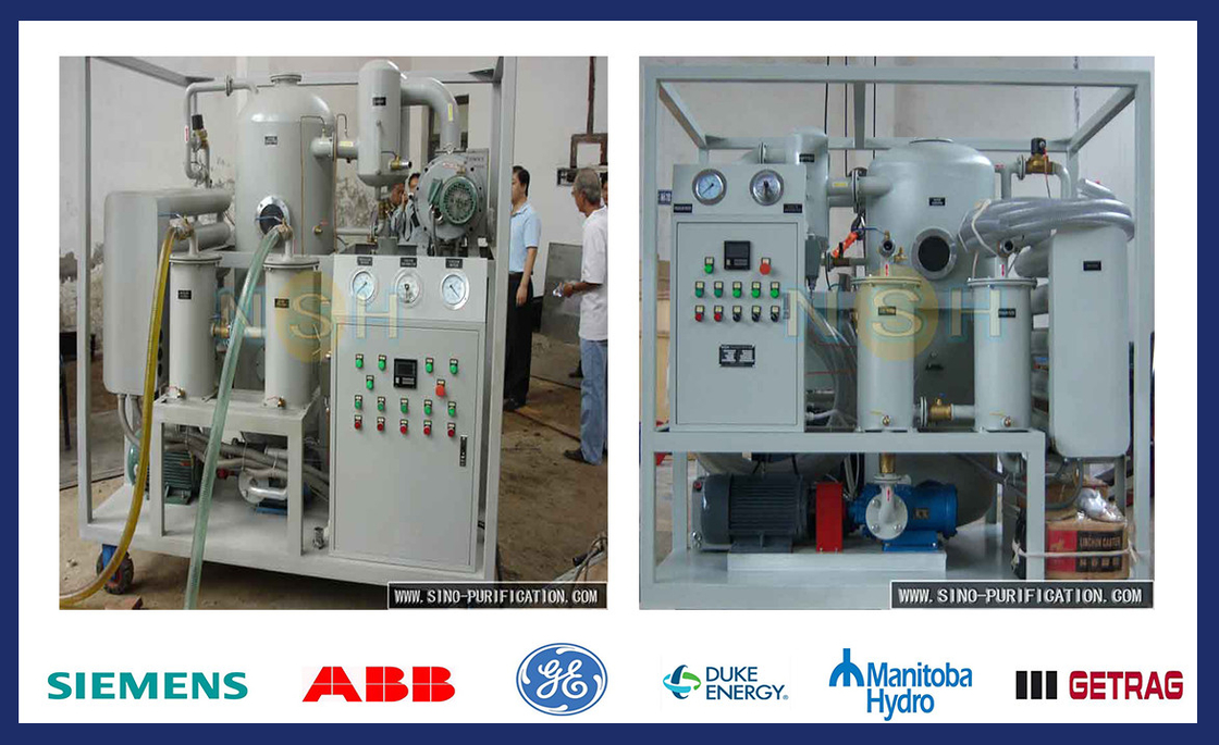 Customizable Transformer Oil Purifier 6000L/H Dehydration Vacuum