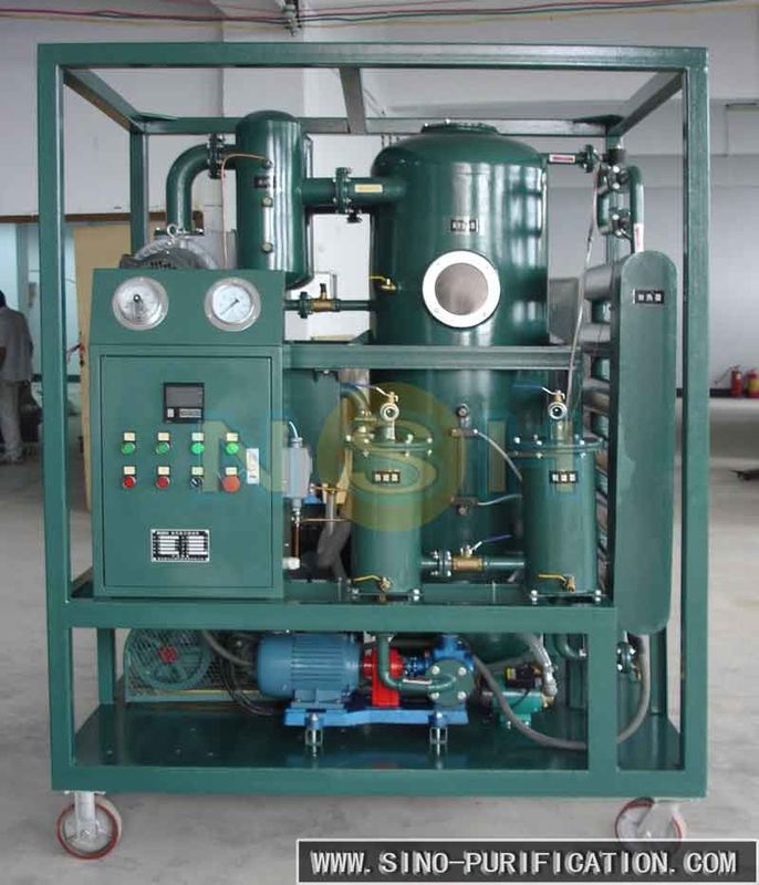 Oil Dehydration Vacuum Purifier System Maximum Vacuum Below 50Pa Low Noise Operation