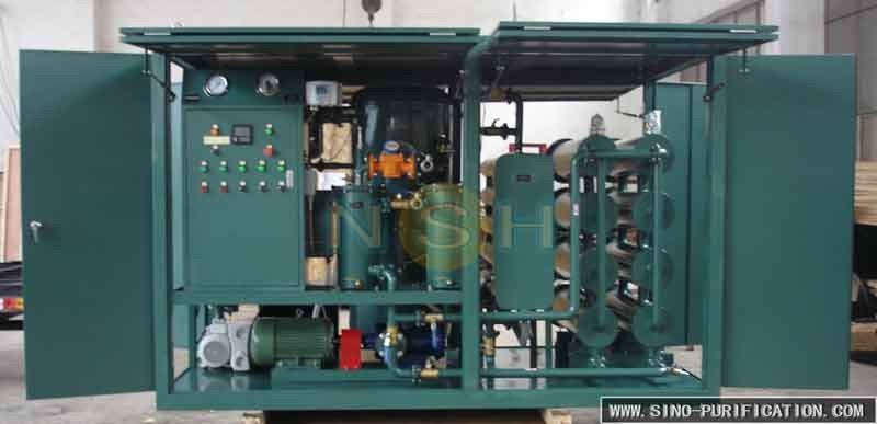 Vacuum Dehydration Degassing Insulation Oil Purifier Engine Switch Transformer Fluid System