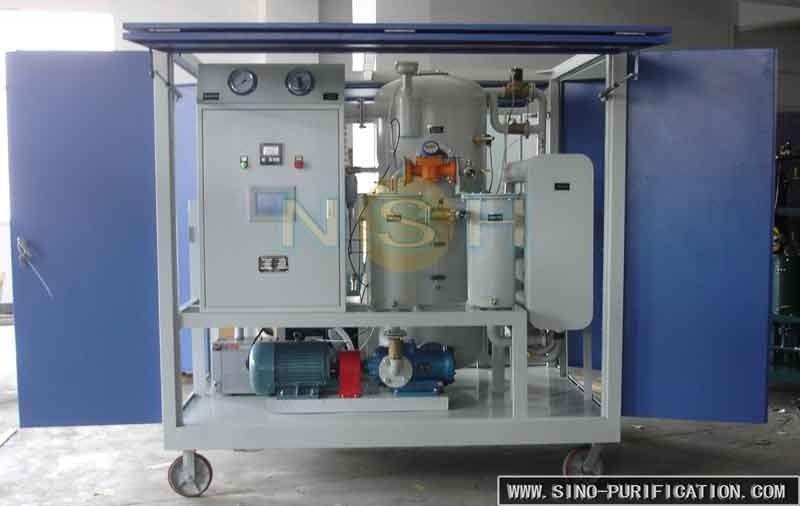 Automatic PLC-Controlled Transformer Oil Purifier Steel Enclosure Vacuum Touch-Screen Operation