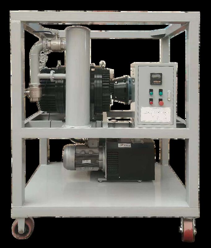 Vacuum Pump Unit 2160m³/h Movable Transformer Evacuation 0.05 Pa