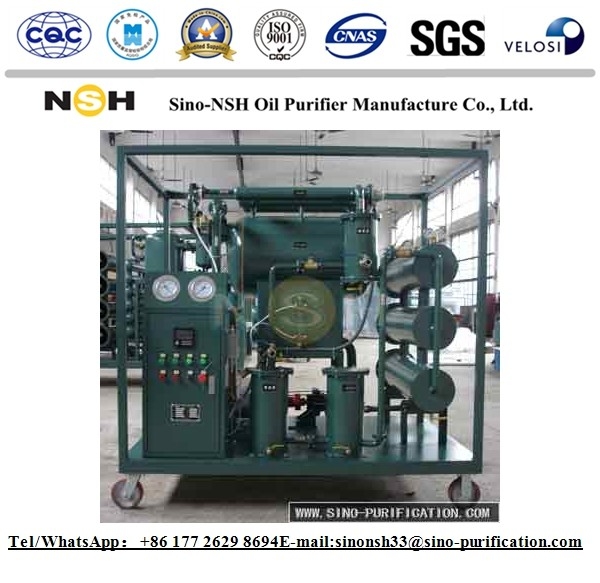Vacuum Pufiler 600L / H Transformer Oil Filtration Machine Single Stage Filter Plant