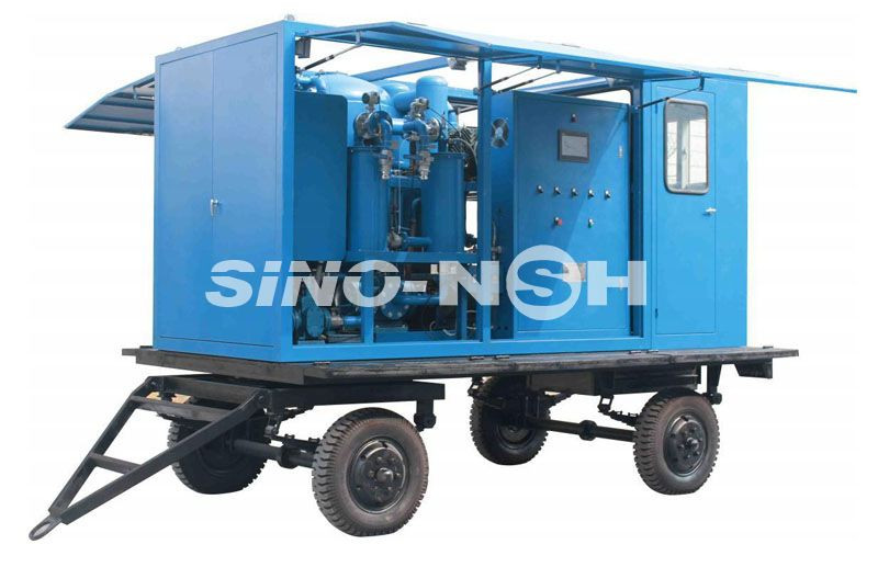 Model VDF 150kw Insulation Oil Purifier 12000L / H Double Stage Vacuum