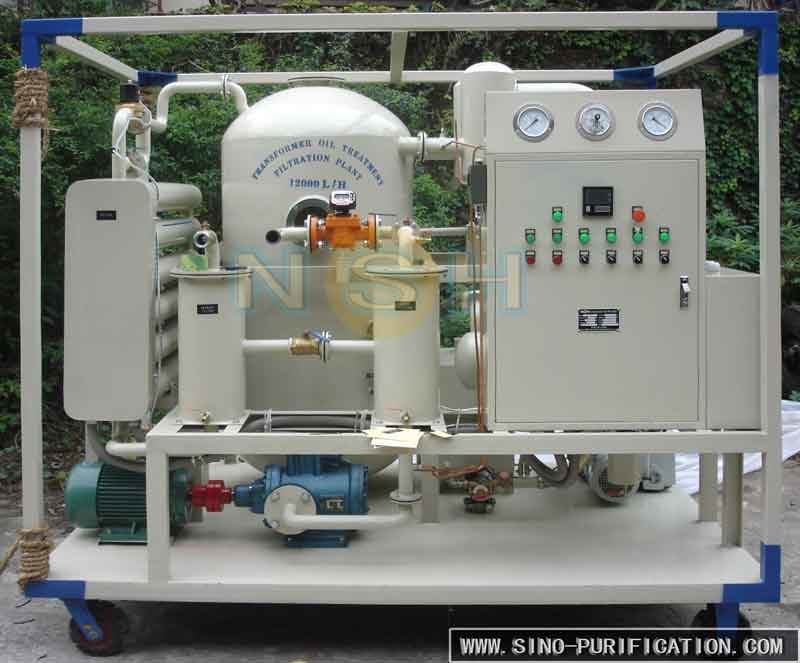 Used Transformer Oil Purifier with 1 Year Warranty to Improve Dielectric Strength and Fast Degas