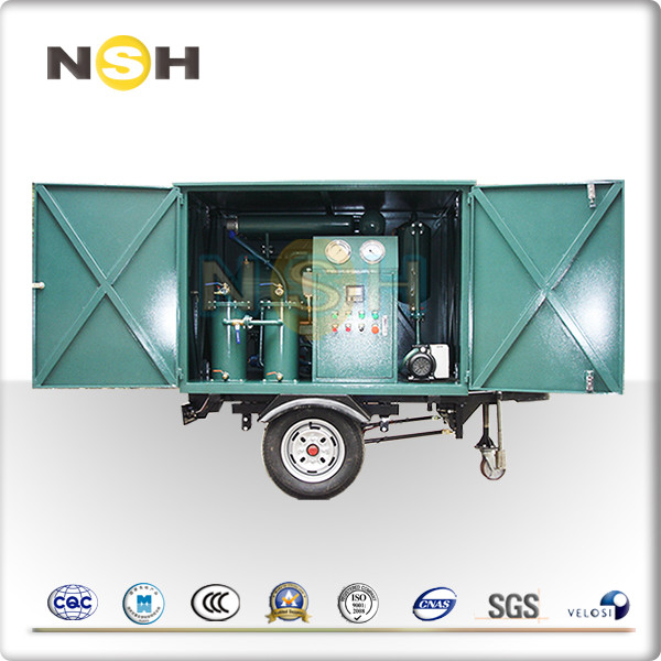 Ultra-High Voltage Trailer-Mounted Transformer Oil Filtration System 550KV-800KV Insulating Oil Treatment