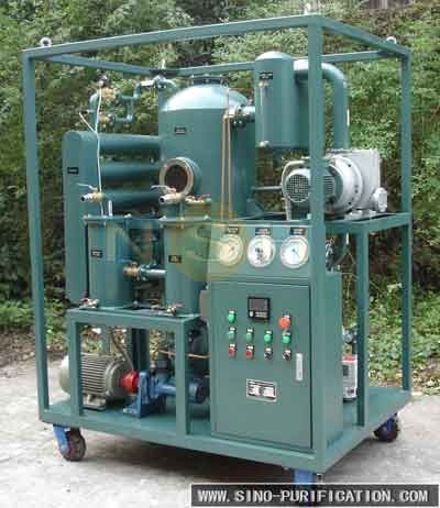 High Capacity 36kW 3000L/H Double-Stage Vacuum Transformer Oil Purifier