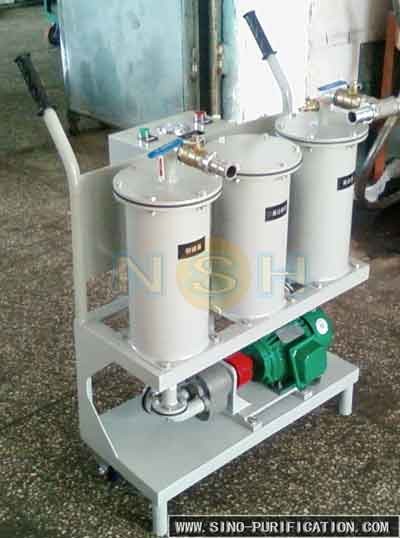 Dehydration Degassing oil filter recycling machine 0.75kw