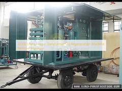 12000 Liters / Hour Transformer Oil Regeneration Machine Remove Moisture